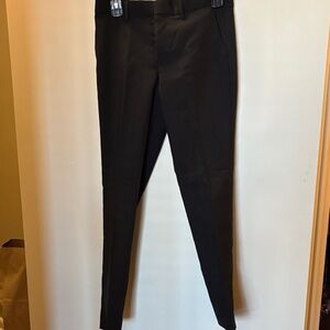 Boys Black Slim Fit Dress Pants